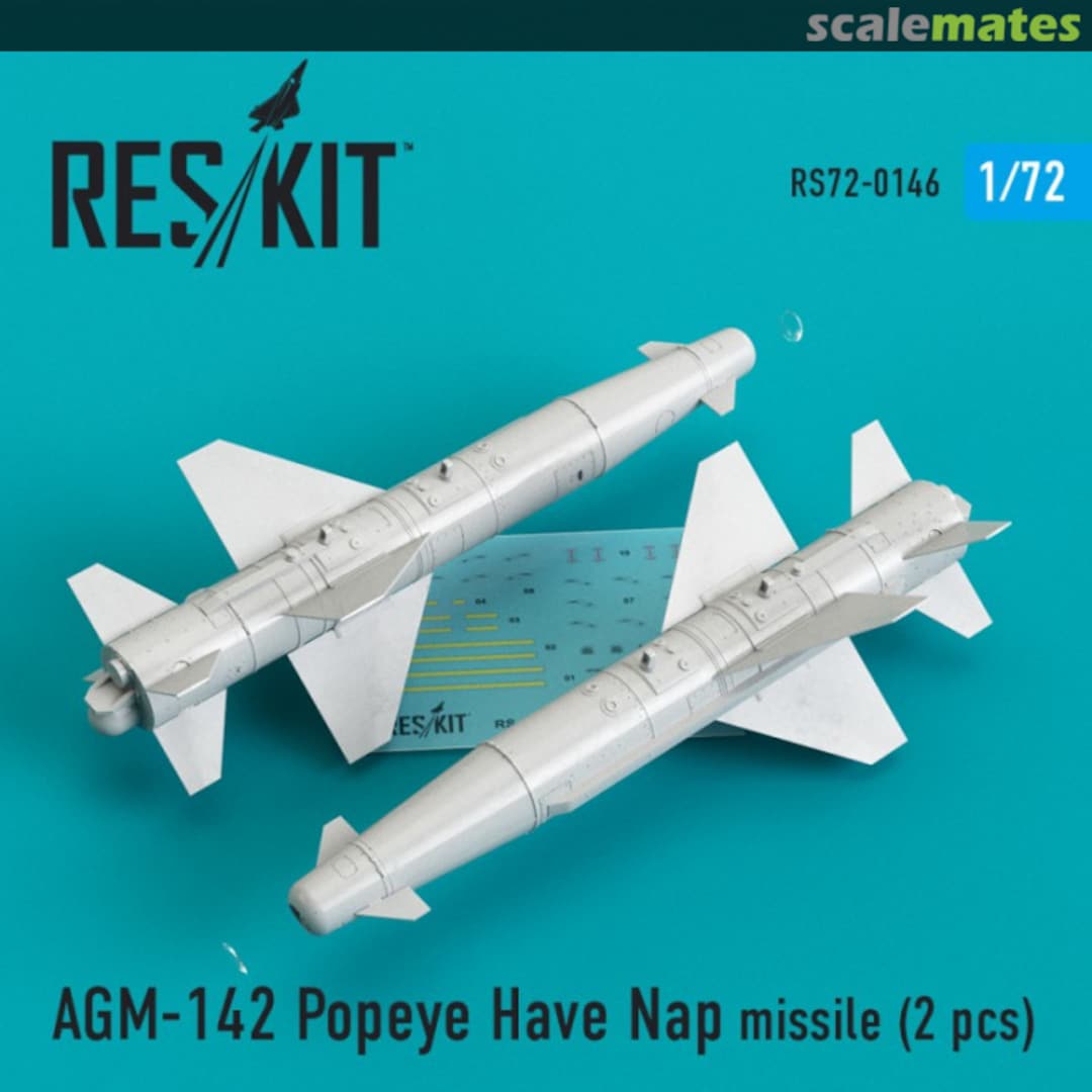 Boxart AGM-142 Popeye Have Nap missile RS72-0146 ResKit