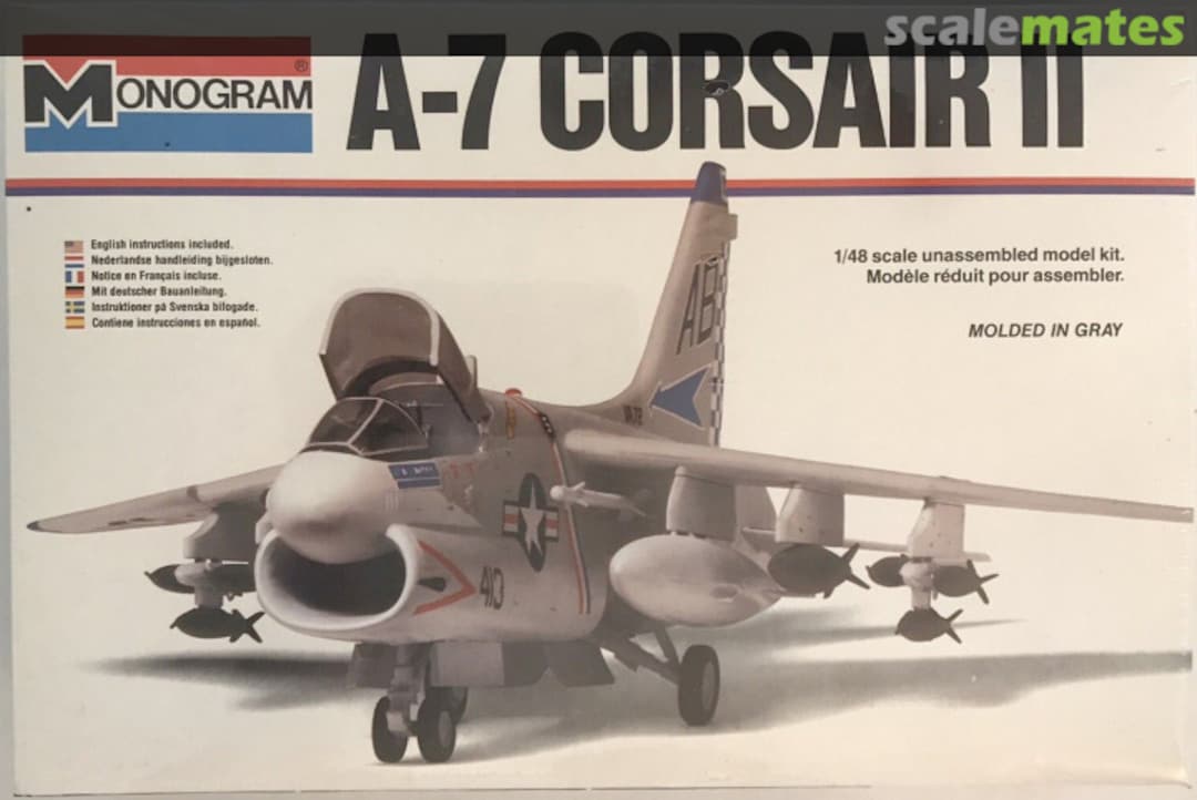 Boxart A-7 Corsair II 5418 Monogram