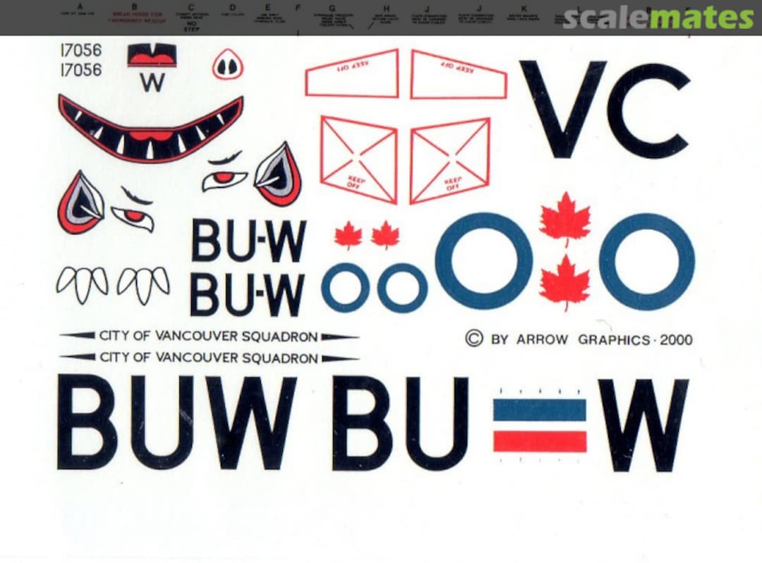 Boxart De Havilland Vampire Fighter, Mk III C-66-72 Arrow Graphics Boxart De Havilland Vampire Fighter, Mk III C-66-72 Arrow Graphics