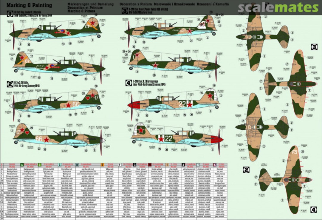 Contents Il-2m3 'Der Schwarze Tod' C-26 MisterCraft Contents Il-2m3 'Der Schwarze Tod' C-26 MisterCraft