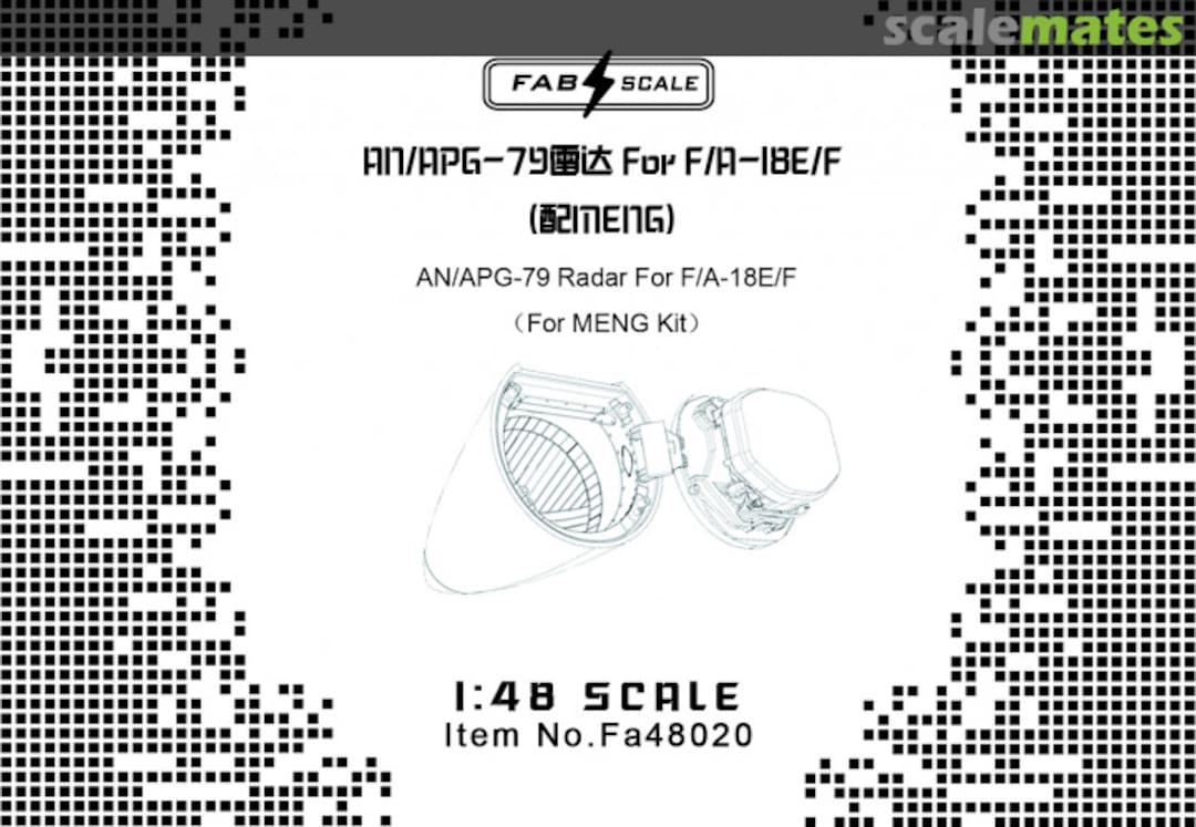 Boxart AN/APG-79 Radar for F-18E/F/G Fa48020 Fab Scale Boxart AN/APG-79 Radar for F-18E/F/G Fa48020 Fab Scale