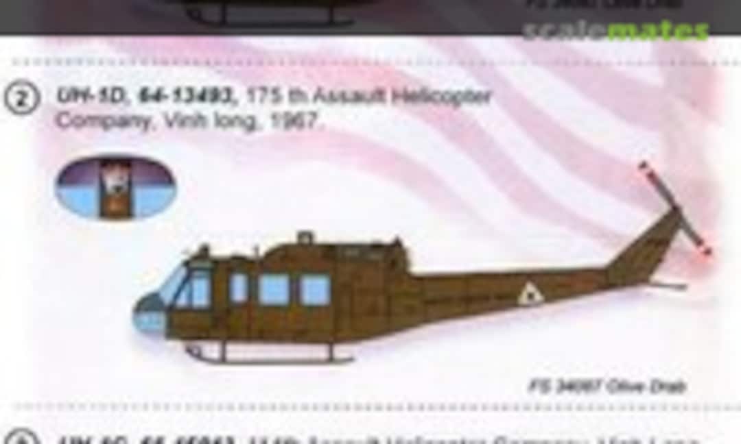 1:48 UH-1 In Vietnam War (Print Scale 48-204) 48-204