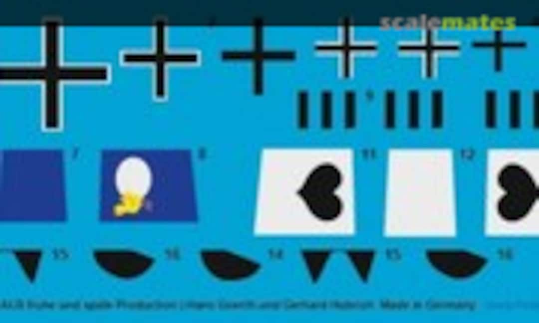 1:48 Fokker D.VII (ALB late production) Marinefeldjasta Hans Goerth und Gerhard Hubrich (Peddinghaus-Decals 48 3794) 48 3794