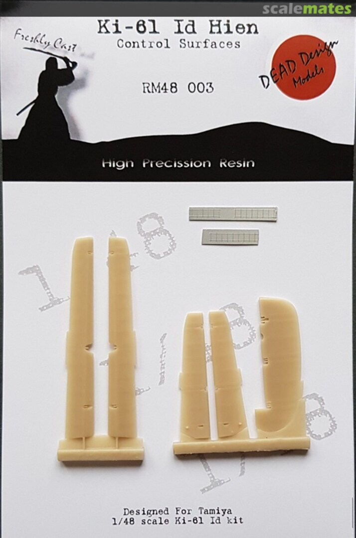 Boxart Ki-61 Id control surfaces RM480003 DEAD Design Models
