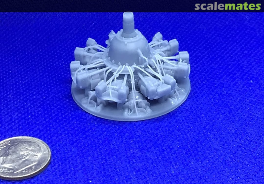 Boxart Fast Fix R-1830 Engine Front R2D32070 RESIN2detail Boxart Fast Fix R-1830 Engine Front R2D32070 RESIN2detail