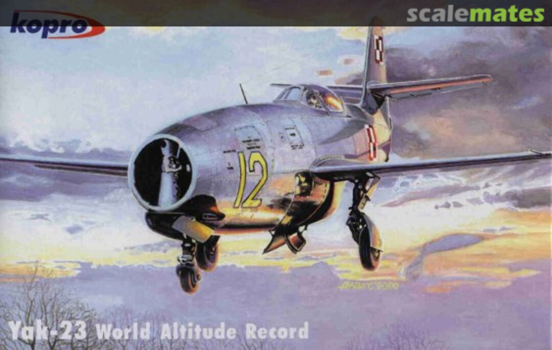 Boxart Yak-23 3154 Kopro Boxart Yak-23 3154 Kopro