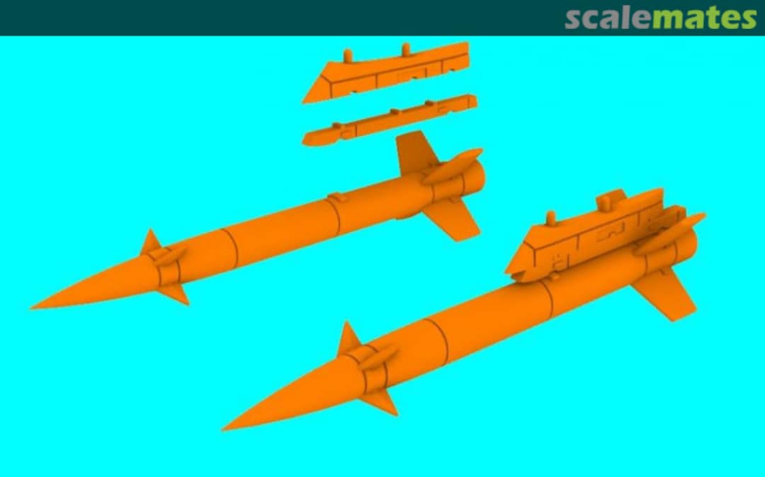 Boxart Pescator Anti-Ship Missile w/ Pylon LF3D7215 LF Models Boxart Pescator Anti-Ship Missile w/ Pylon LF3D7215 LF Models