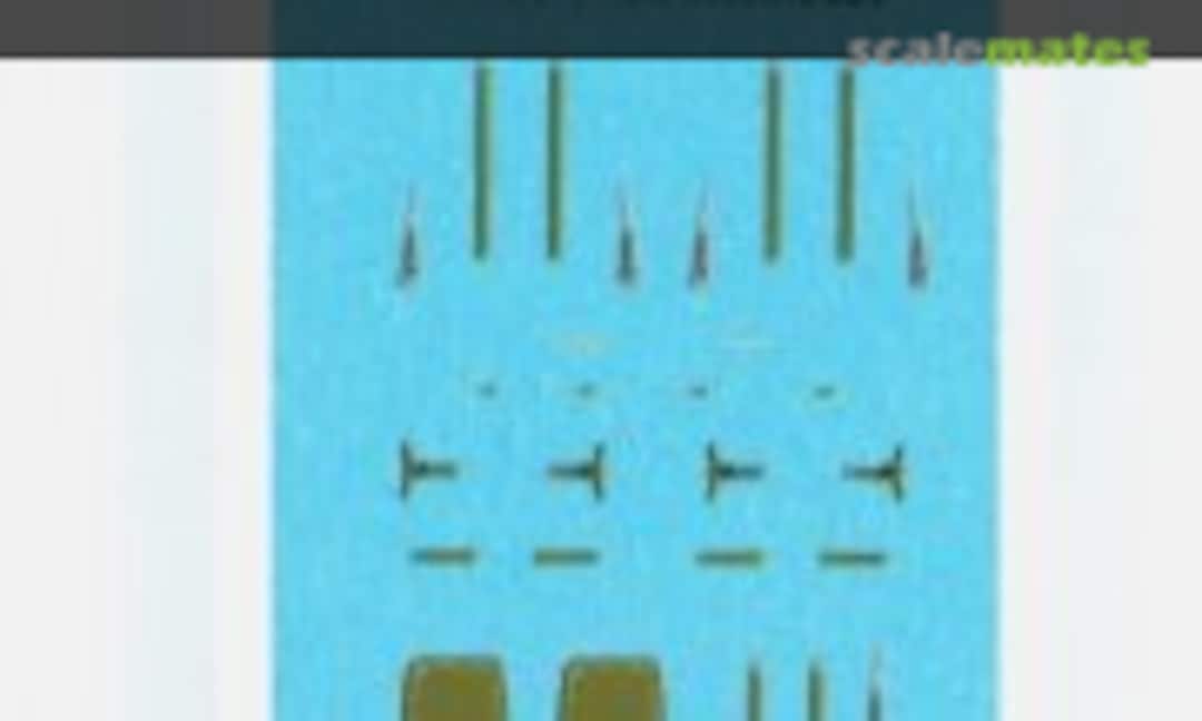 1:72 SJU-5 (Martin Baker Mk. 10) Belts, Straps & Handles (Kits-World KW3D172-023) KW3D172-023