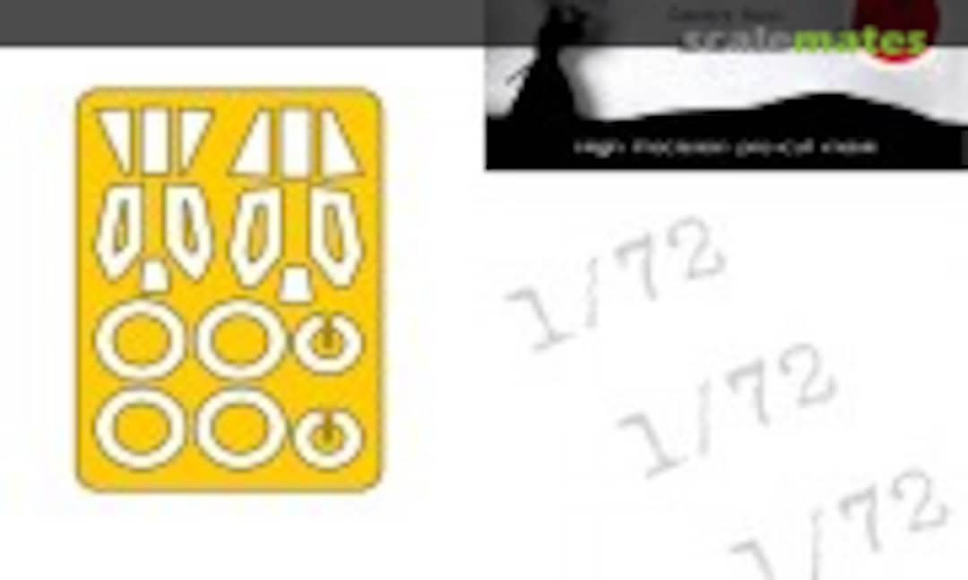 1:72 Lightning F.2/6 Canopy Mask (DEAD Design Models NM72152) NM72152