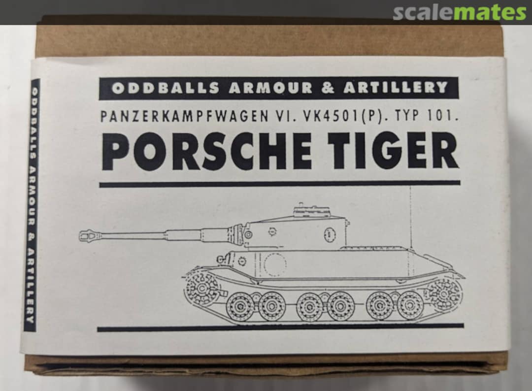 Boxart Panzerkampfwagen VI. VK4501(P). TYP 101 OBG-1-92-C Oddballs Armour Boxart Panzerkampfwagen VI. VK4501(P). TYP 101 OBG-1-92-C Oddballs Armour