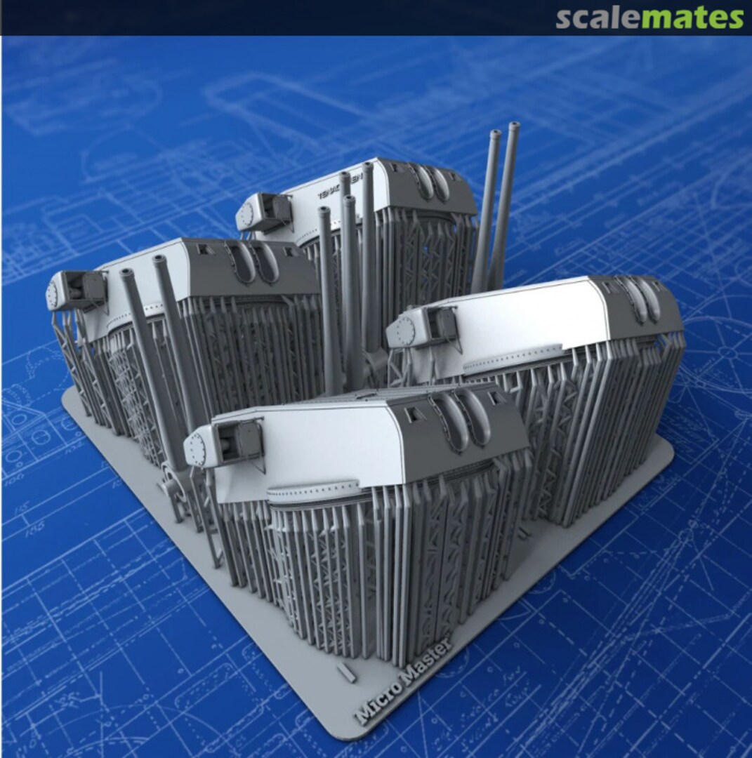 Boxart 203mm/53 (8") Model 1927 MM1057P Micro Master Boxart 203mm/53 (8") Model 1927 MM1057P Micro Master