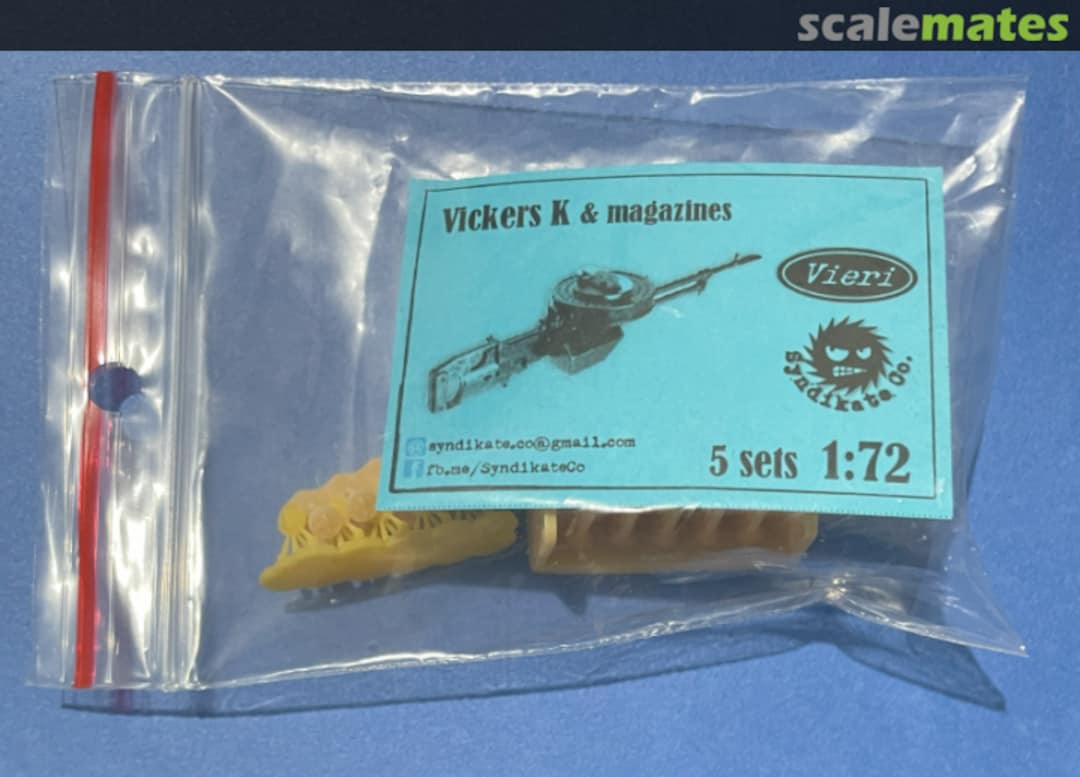 Boxart Vickers K & magazines Syndikate Co. Boxart Vickers K & magazines Syndikate Co.