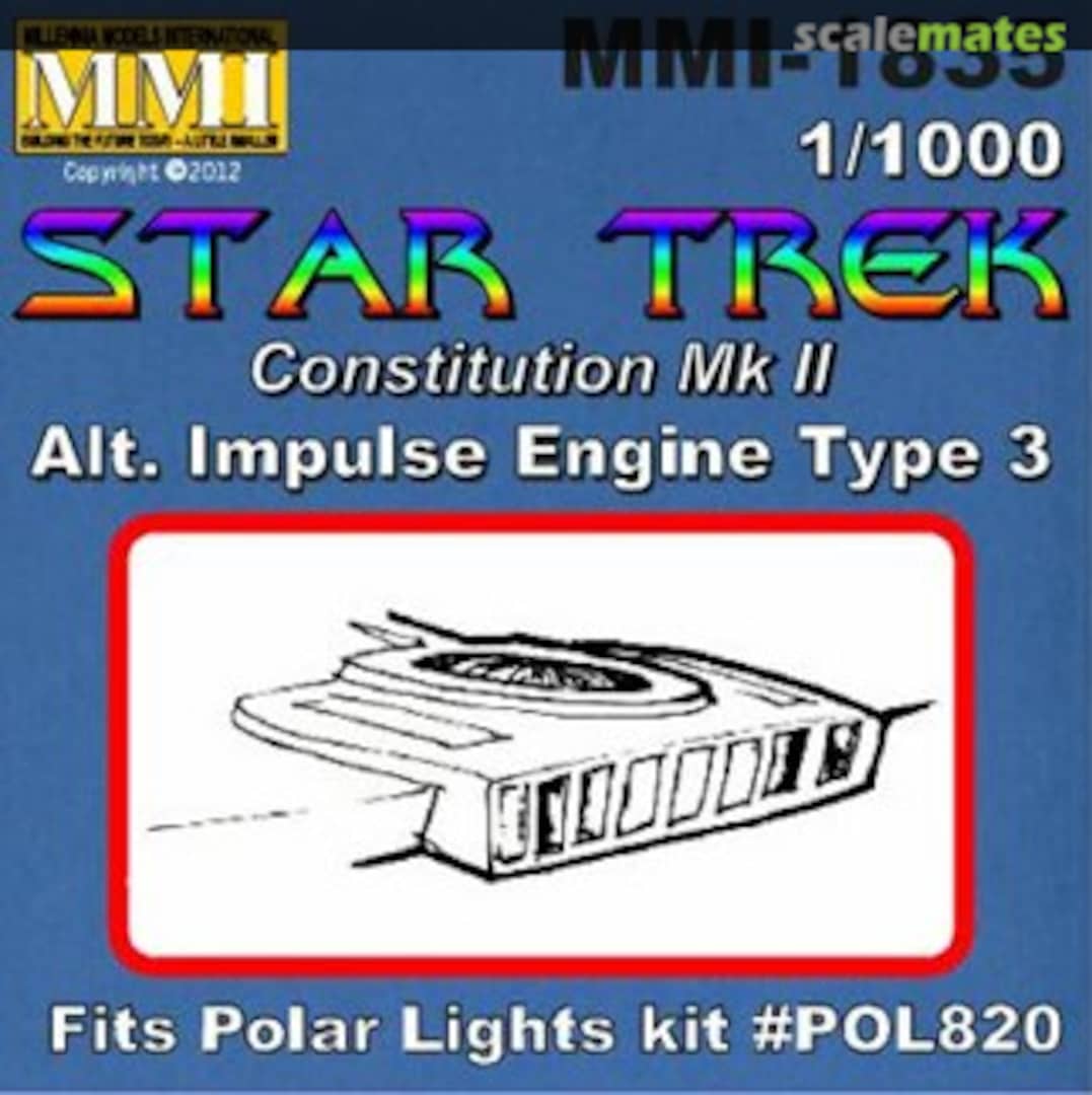 Boxart Alternative Impulse Engine Type 3 MMI-1835 Millennia Models International Boxart Alternative Impulse Engine Type 3 MMI-1835 Millennia Models International