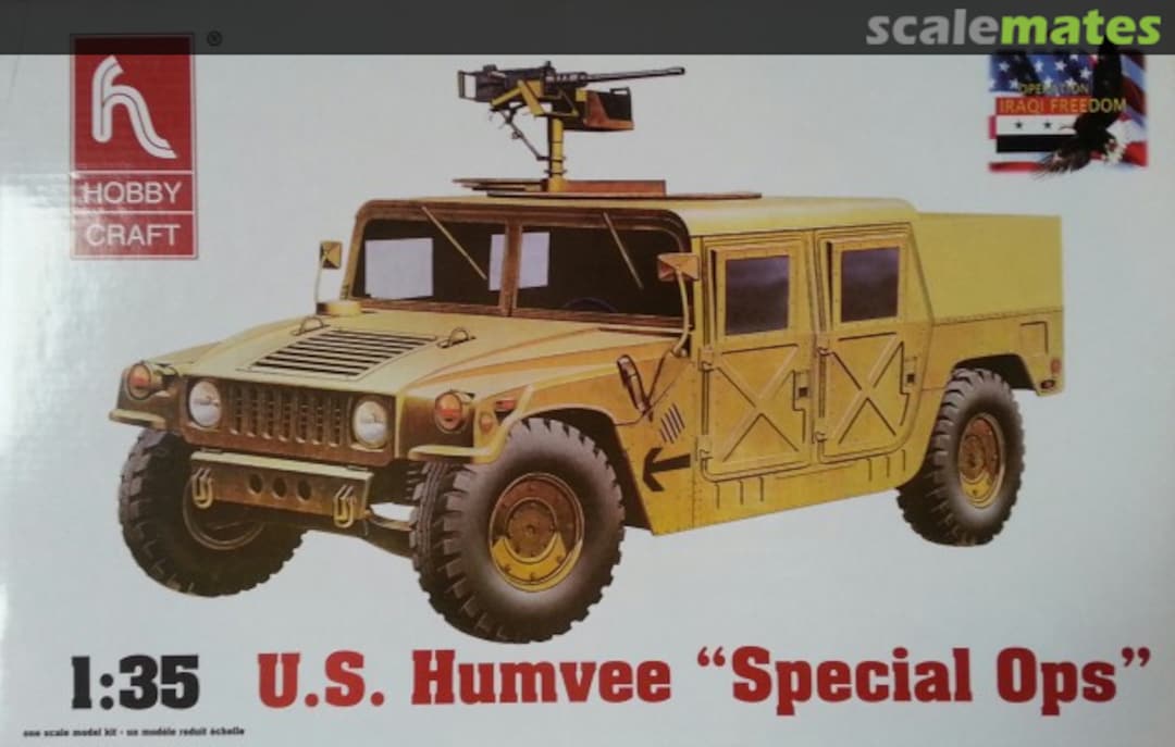 Boxart U.S. Humvee "Special Ops" HC6011 Hobbycraft Boxart U.S. Humvee "Special Ops" HC6011 Hobbycraft