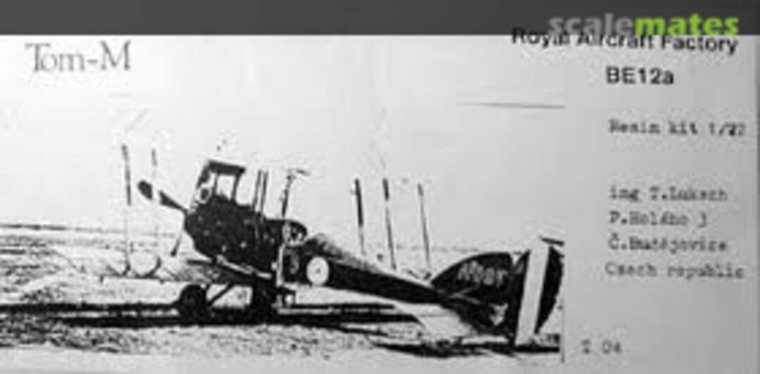 Boxart Royal Aircraft Factory BE12a T 04 Tom-M Boxart Royal Aircraft Factory BE12a T 04 Tom-M