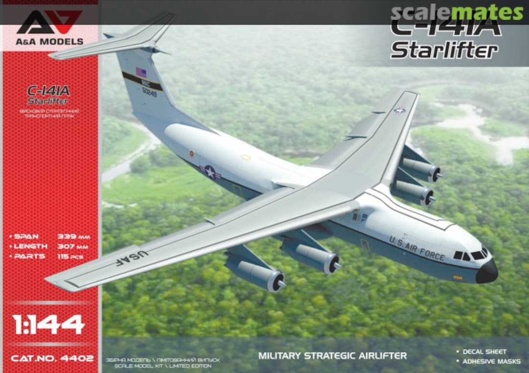 Boxart Lockheed C-141A Starlifter 4402 A&A Models