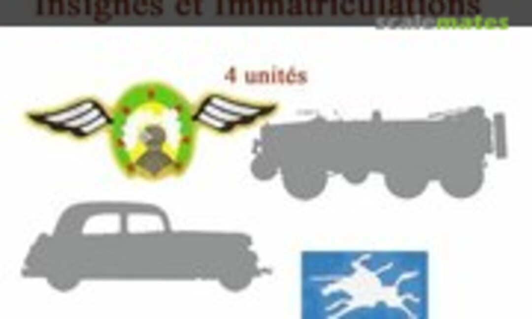 1:35 Badges and Vehicle Decals (Blitz 35 DEC 007) 35 DEC 007