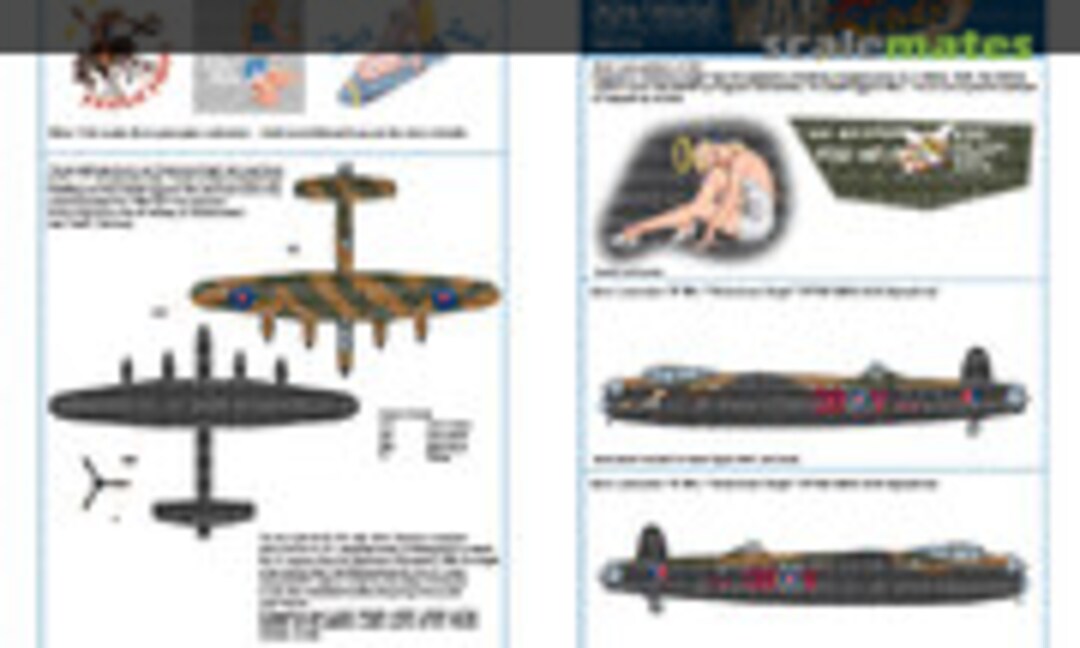 1:32 Avro Lancaster Bomber 'B ' Mk.I (Kits-World KW132136) KW132136