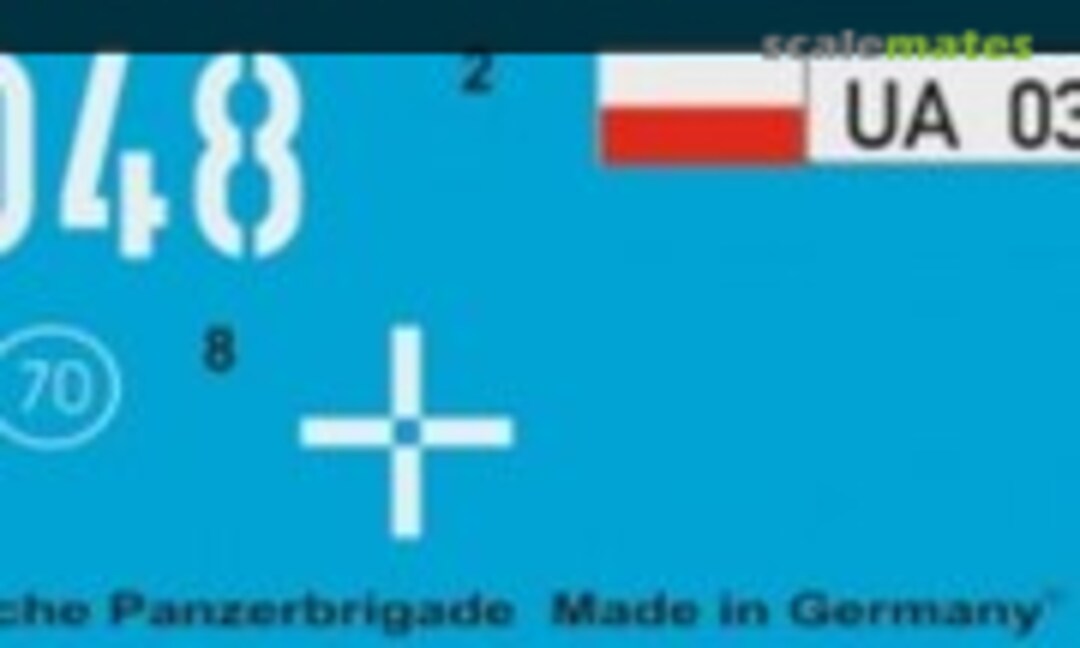 1:16 Leopard A5/A6 Polnische Panzerbrigade (Peddinghaus-Decals 16 3584) 16 3584
