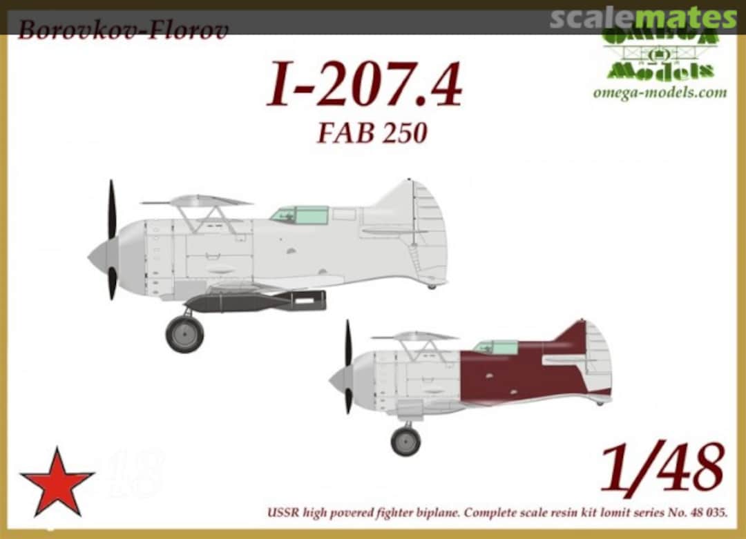 Boxart Borovkov-Florov I207.4 48035 Omega Models Boxart Borovkov-Florov I207.4 48035 Omega Models