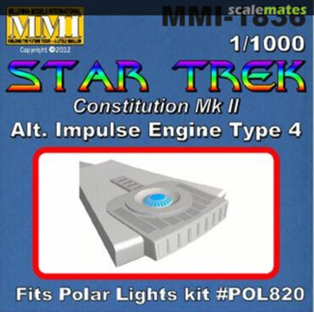 Boxart Alternative Impulse Engine Type 4 MMI-1836 Millennia Models International Boxart Alternative Impulse Engine Type 4 MMI-1836 Millennia Models International