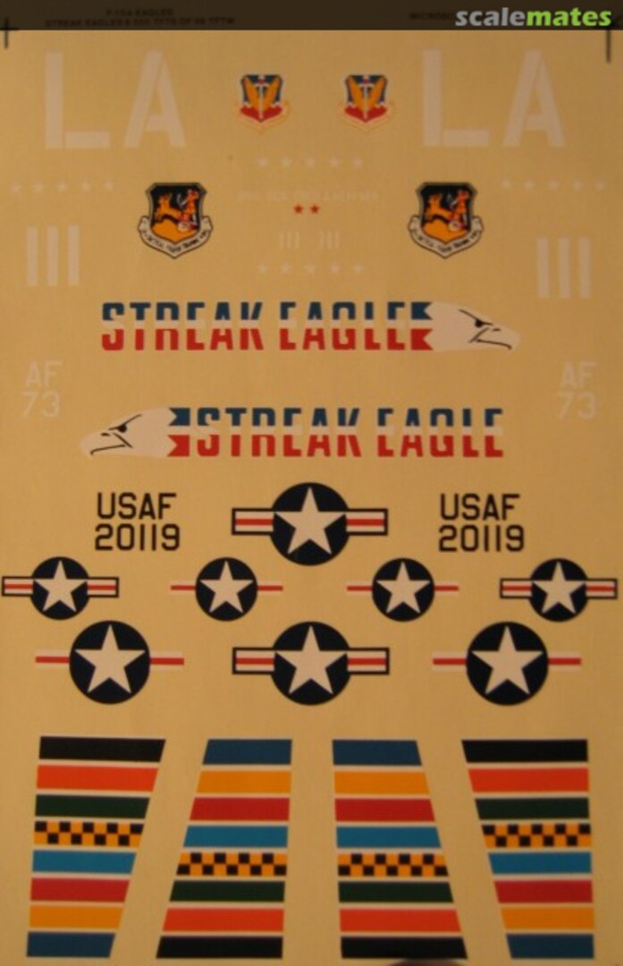 Boxart F-15A Eagles 32-56 Microscale Boxart F-15A Eagles 32-56 Microscale