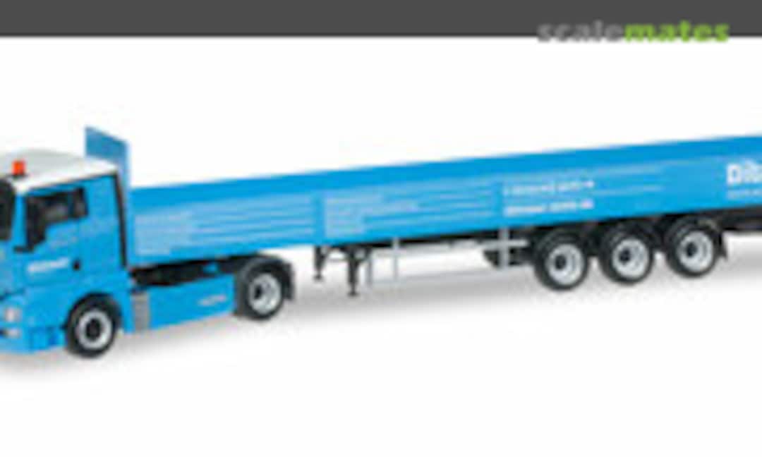 MAN TGX XL Pritschen-Sattelzug &quot;Dittmar&quot; (Herpa 914895)
