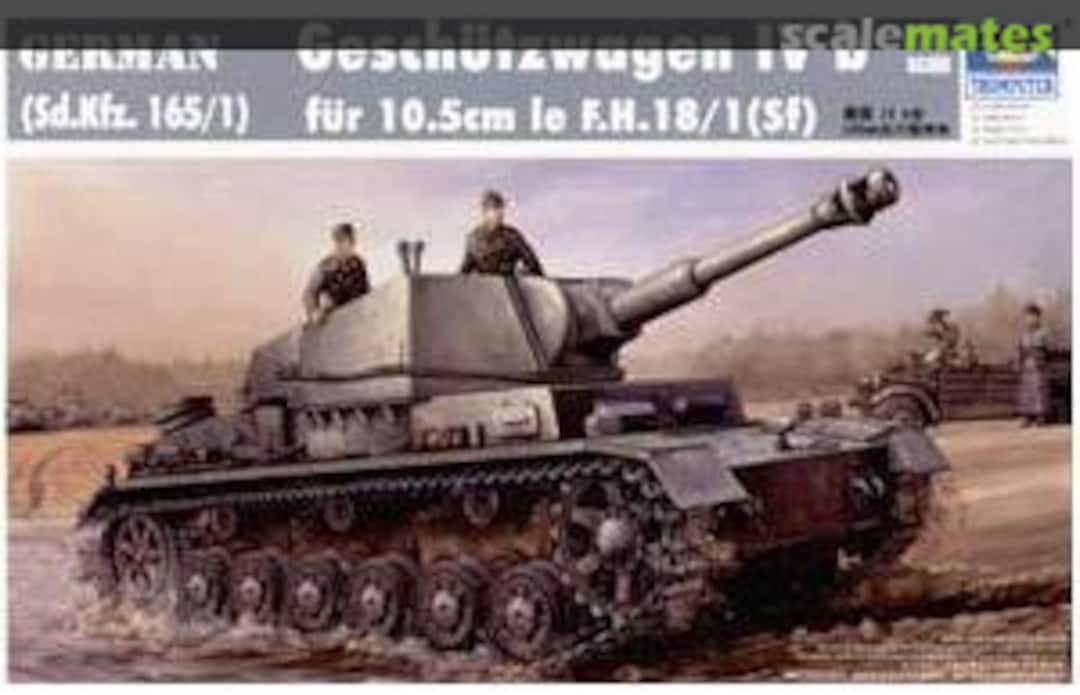 Boxart Sd.Kfz 165/1 Geschützwagen IV b 00374 Trumpeter Boxart Sd.Kfz 165/1 Geschützwagen IV b 00374 Trumpeter