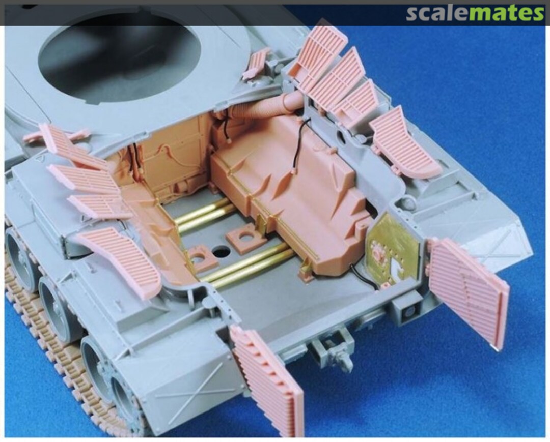 Boxart M48/60 Engine Deck Louvers set LF1345 Legend Productions Boxart M48/60 Engine Deck Louvers set LF1345 Legend Productions