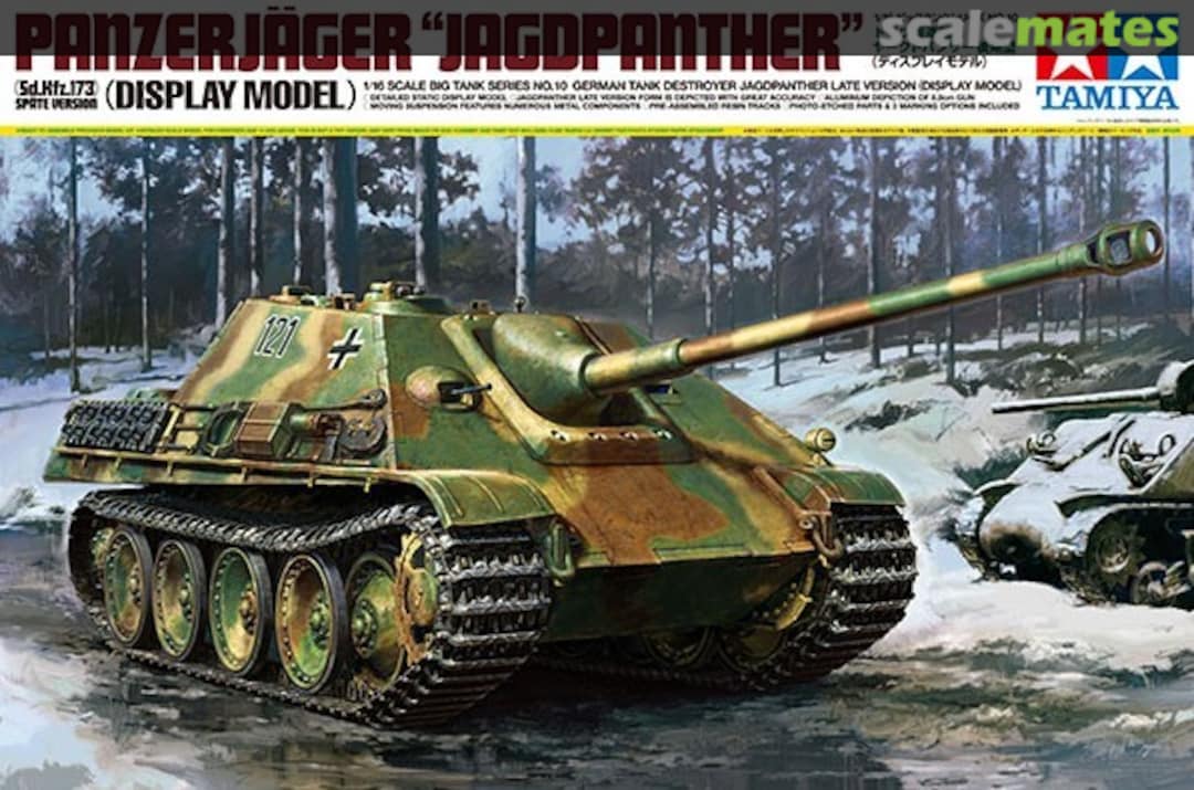 Boxart German Tank Destroyer Sd.Kfz. 173 Panzerjäger "Jagdpanther" 36210 Tamiya