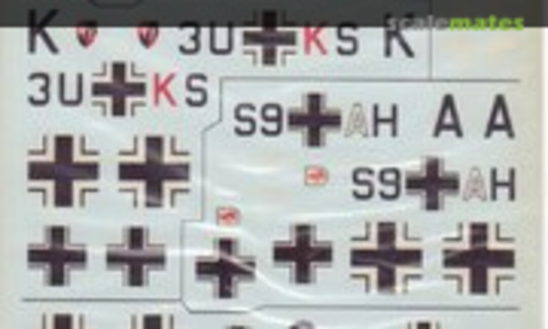 1:72 Messerschmitt Bf110C/D/E (Ministry of Small Aircraft Production 7213) 7213