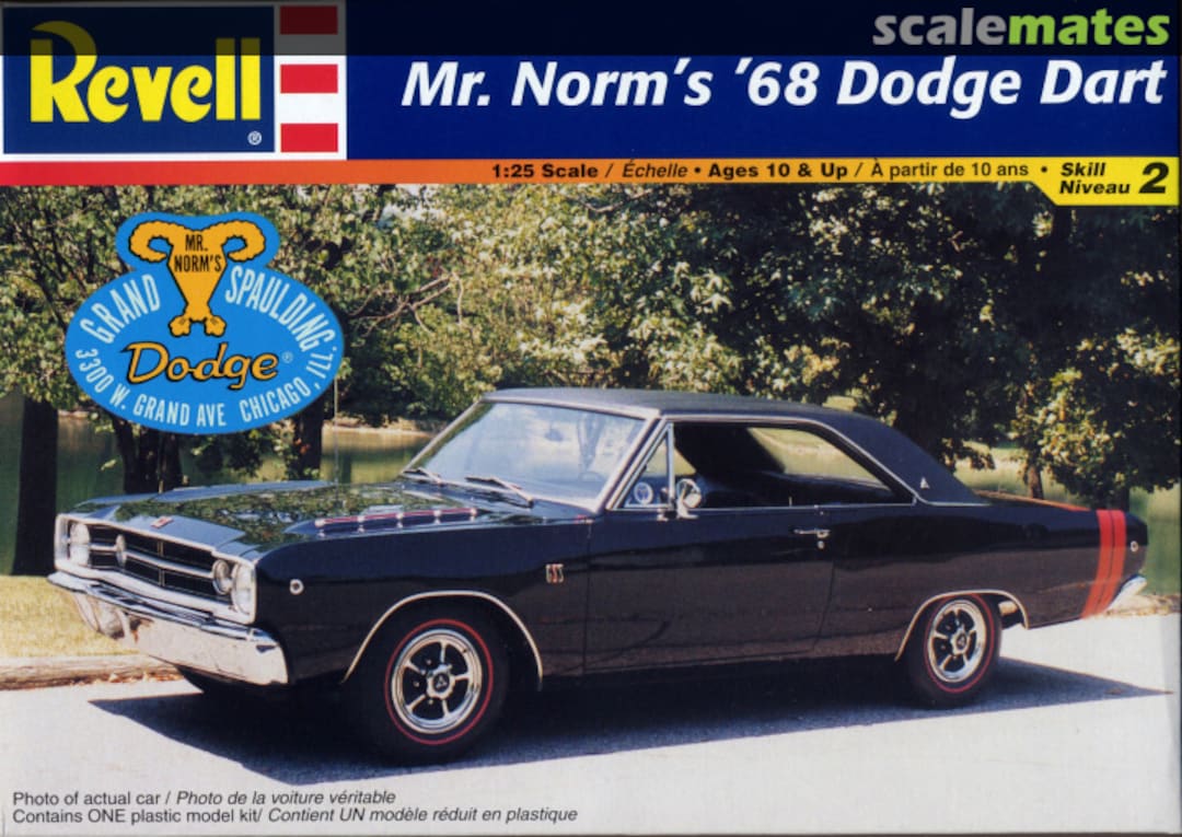 Boxart Mr. Norm's '68 Dodge Dart 85-7667 Revell Boxart Mr. Norm's '68 Dodge Dart 85-7667 Revell