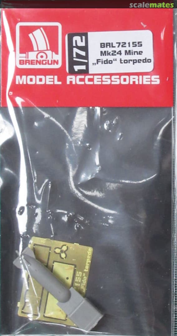 Boxart Mk.24 Mine "Fido" torpedo BRL72155 Brengun Boxart Mk.24 Mine "Fido" torpedo BRL72155 Brengun