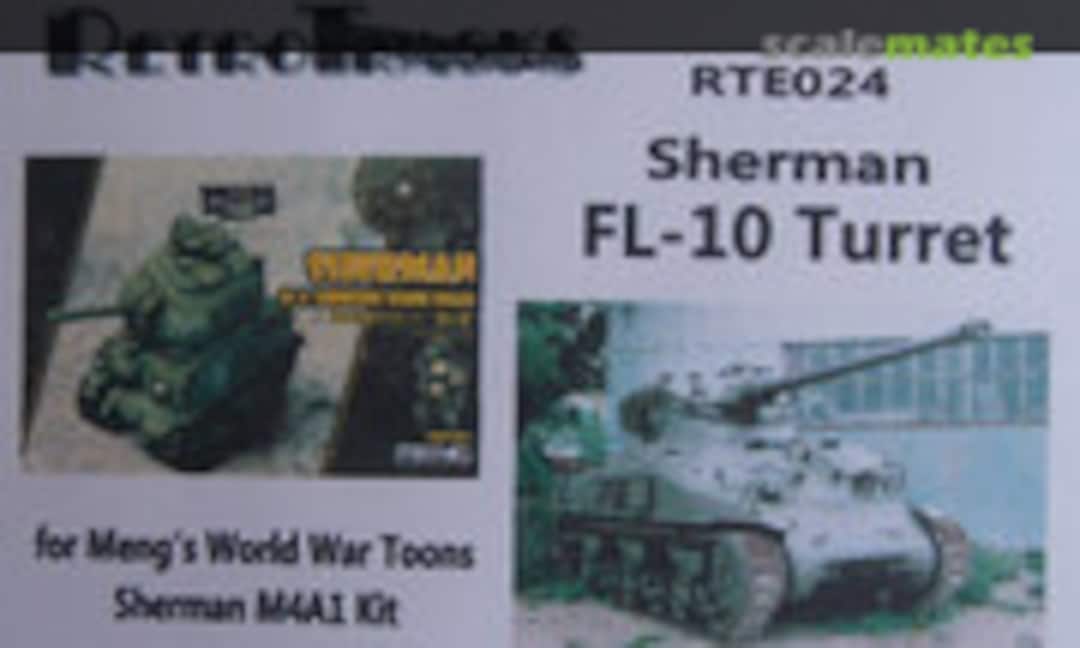 1:Egg Sherman FL-10 Turret (RetroTracks RTE024) RTE024