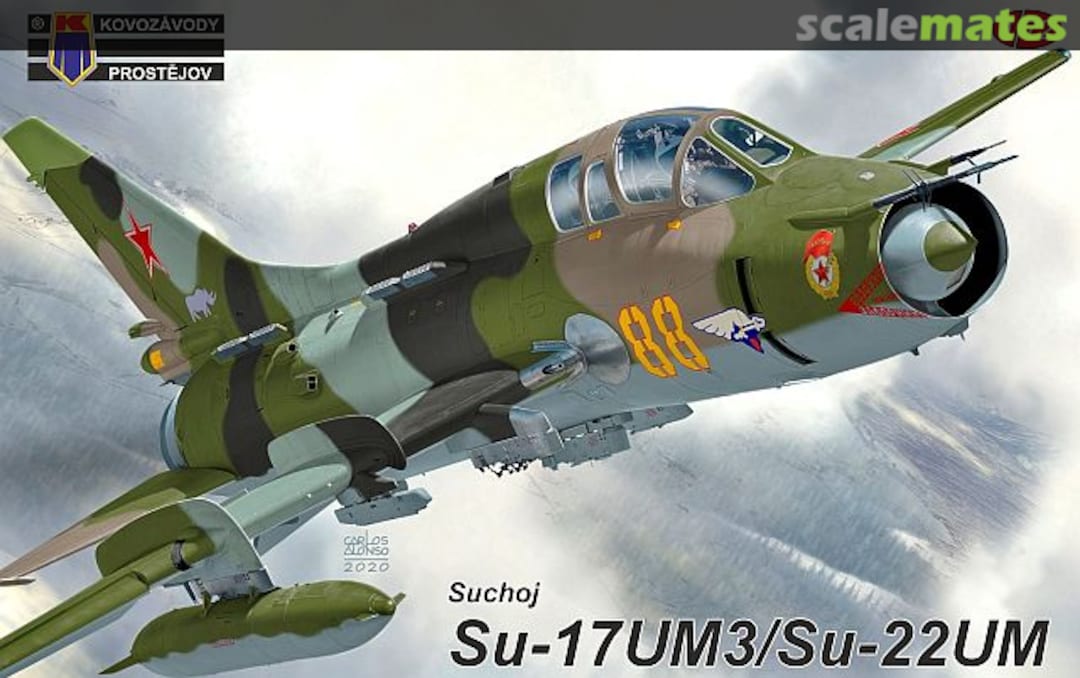 Boxart Suchoj Su-17UM3/Su-22UM KPM0208 Kovozávody Prostějov