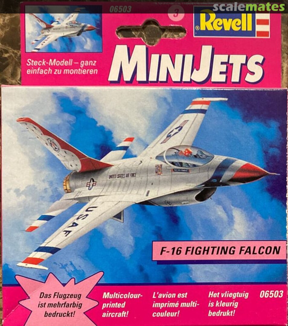 Boxart F-16 Fighting Falcon 06503 Revell Boxart F-16 Fighting Falcon 06503 Revell