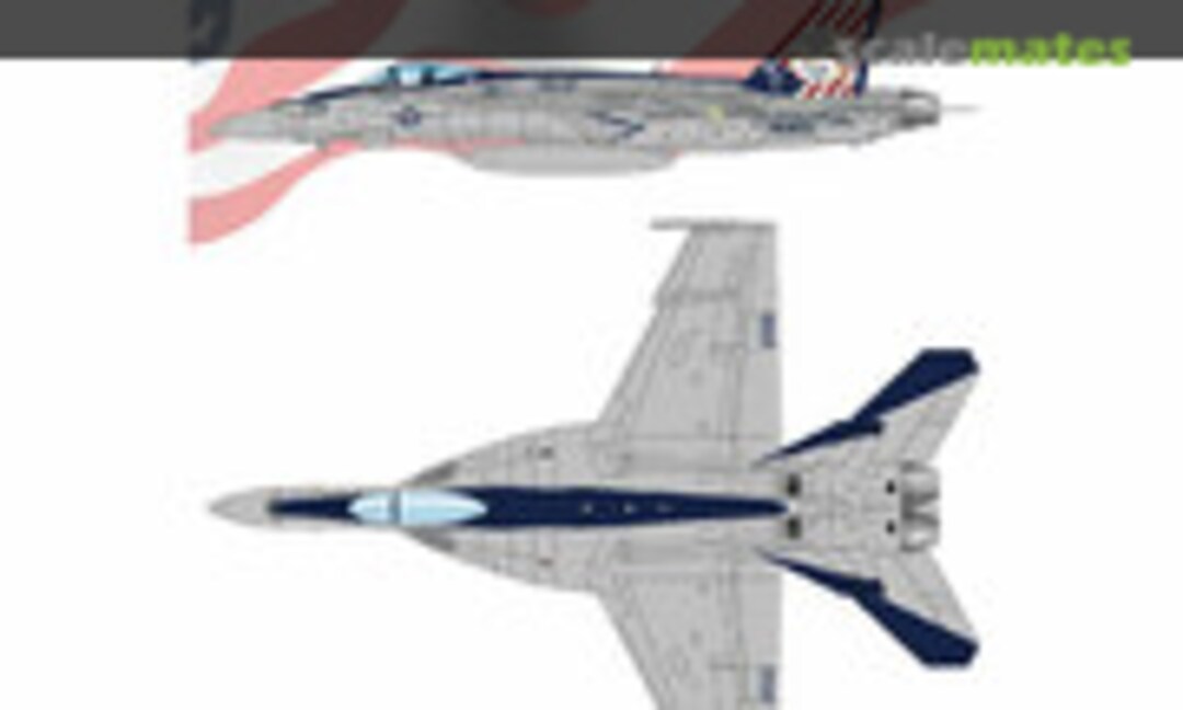 1:48 F/A-18E CVN 72 2008 VFA-137 ''Kestrels'' (Galaxy Model G48032) G48032