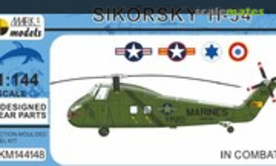 1:144 Sikorsky H-34 (Mark I Models MKM144148)