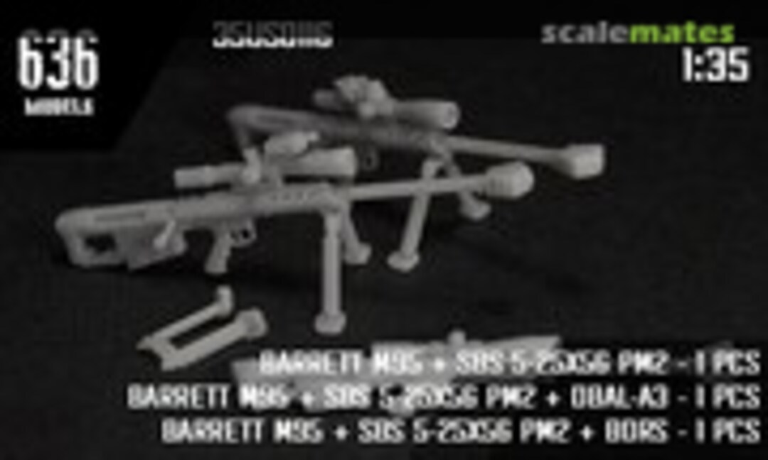 1:35 Barrett M95 (636 Models 35US0116) 35US0116
