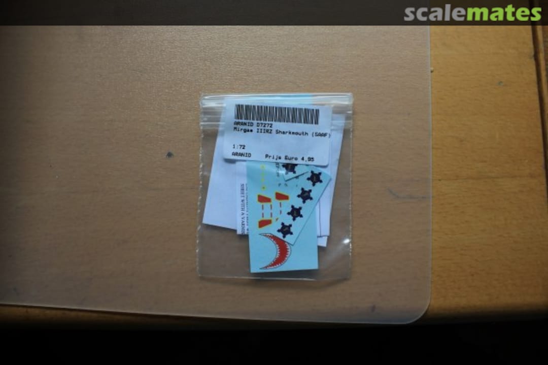 Boxart Mirage IIIRZ Sharkmouth (SAAF) D7272 Aranid Boxart Mirage IIIRZ Sharkmouth (SAAF) D7272 Aranid