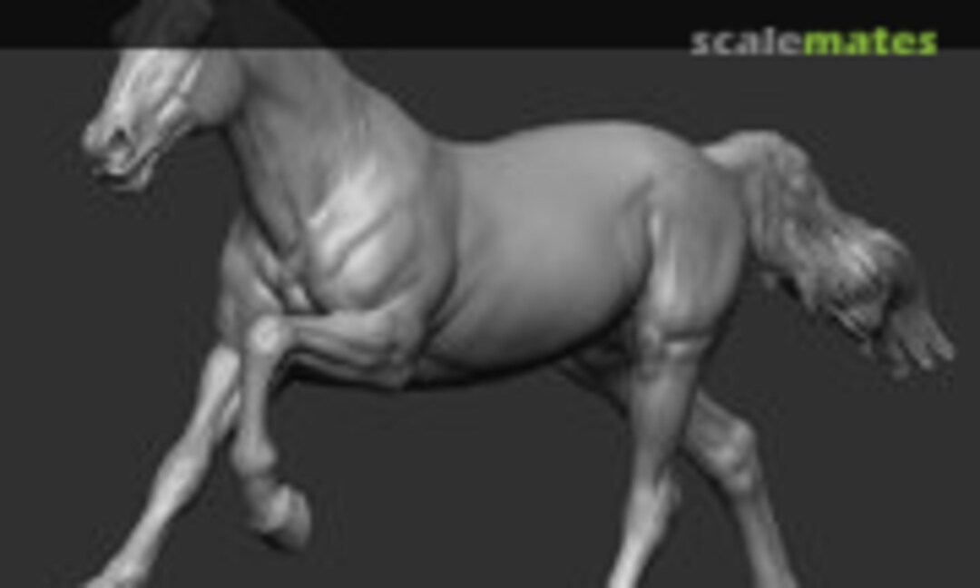 54mm Animal: Horse №19 (Chronos Miniatures CHM-54226(Z)) CHM-54226(Z)