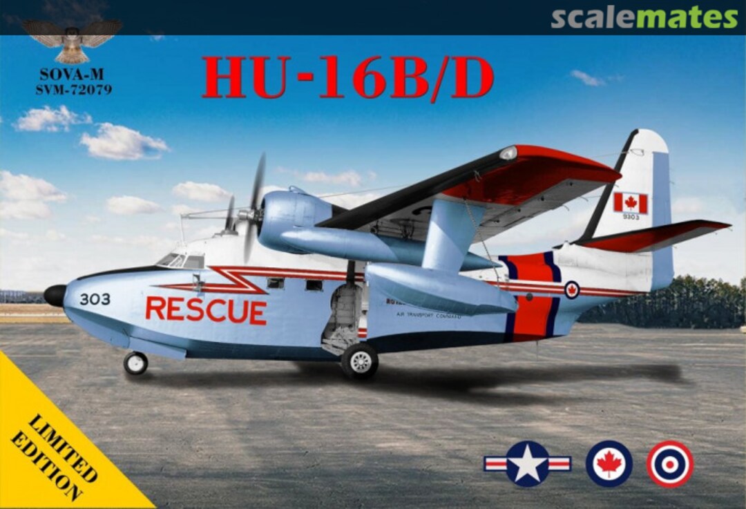 Boxart HU-16B/D SVM-72079 SOVA-M Boxart HU-16B/D SVM-72079 SOVA-M