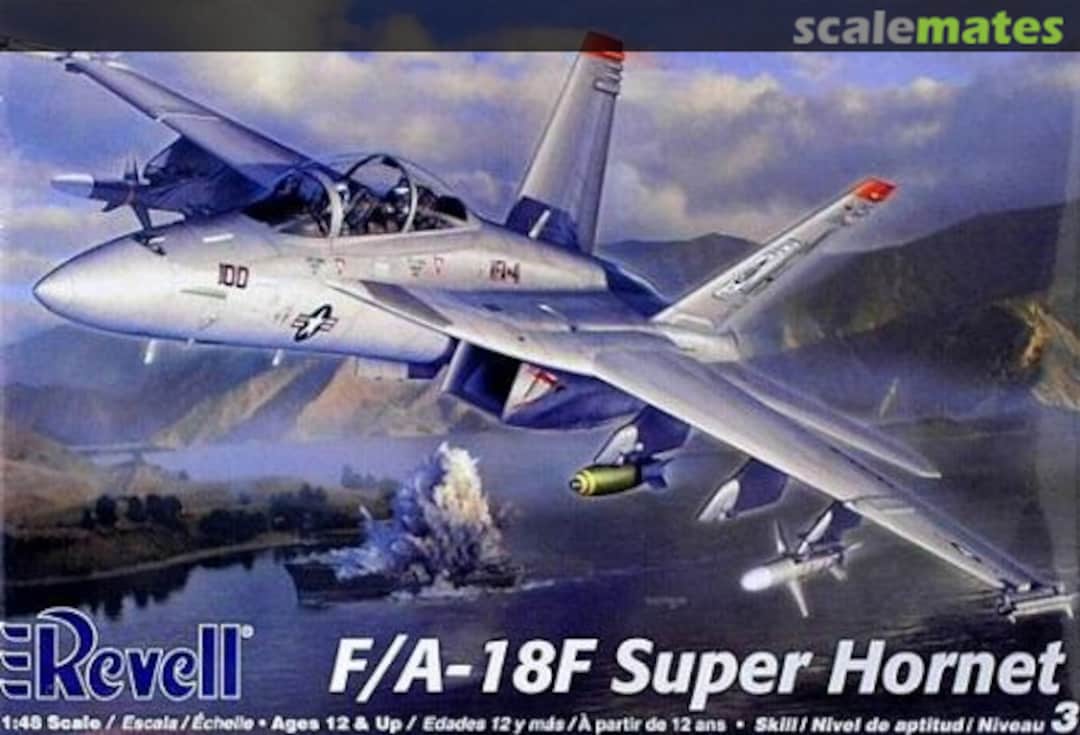 Boxart F/A-18F Super Hornet 85-5520 Revell Boxart F/A-18F Super Hornet 85-5520 Revell