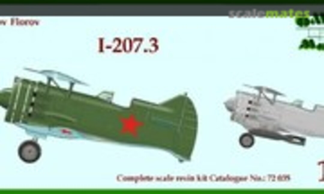 1:72 Borovkov Florov I-207.3 (Omega Models 72035) 72035