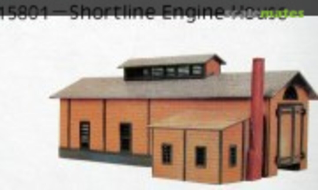 1:87 Shortline Engine House (AHM 15801) 15801