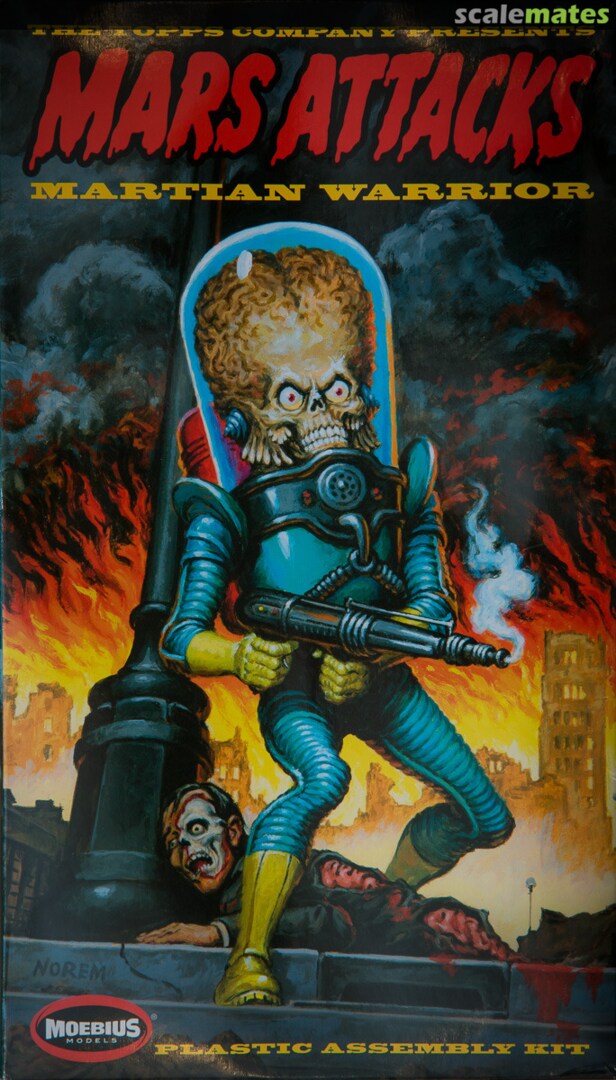 Boxart Mars Attacks MMK936 Moebius Models Boxart Mars Attacks MMK936 Moebius Models