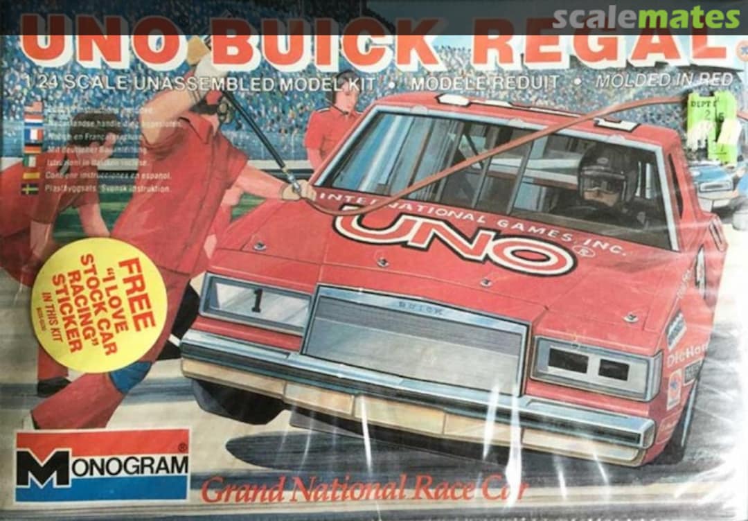 Boxart #1 UNO Buick Regal 2205 Monogram Boxart #1 UNO Buick Regal 2205 Monogram