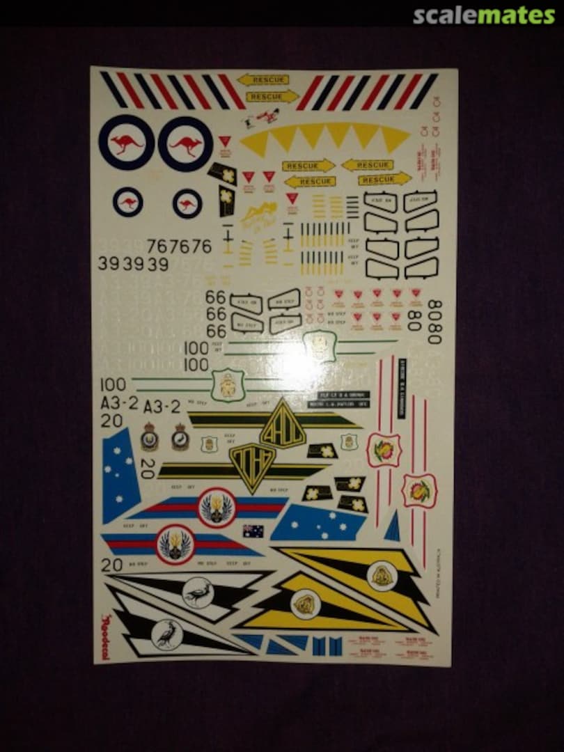 Boxart Mirage IIIO in RAAF Service Roodecal Boxart Mirage IIIO in RAAF Service Roodecal