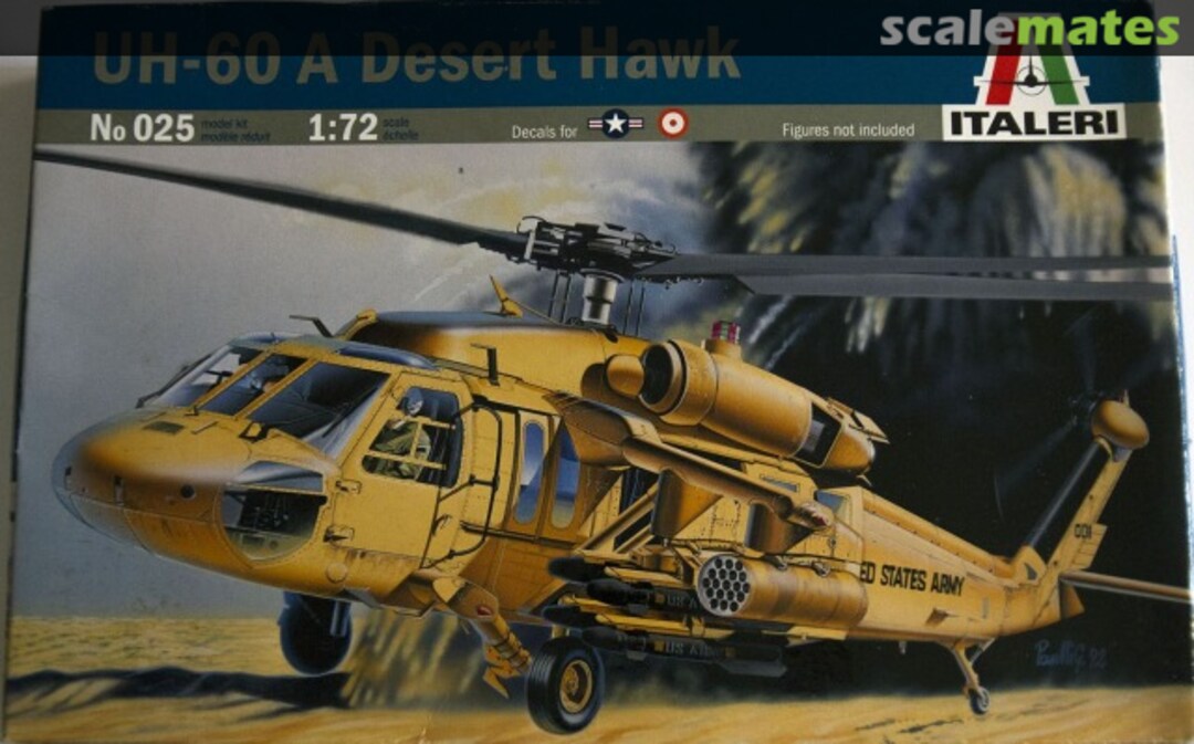 Boxart UH-60A Desert Hawk 025 Italeri Boxart UH-60A Desert Hawk 025 Italeri