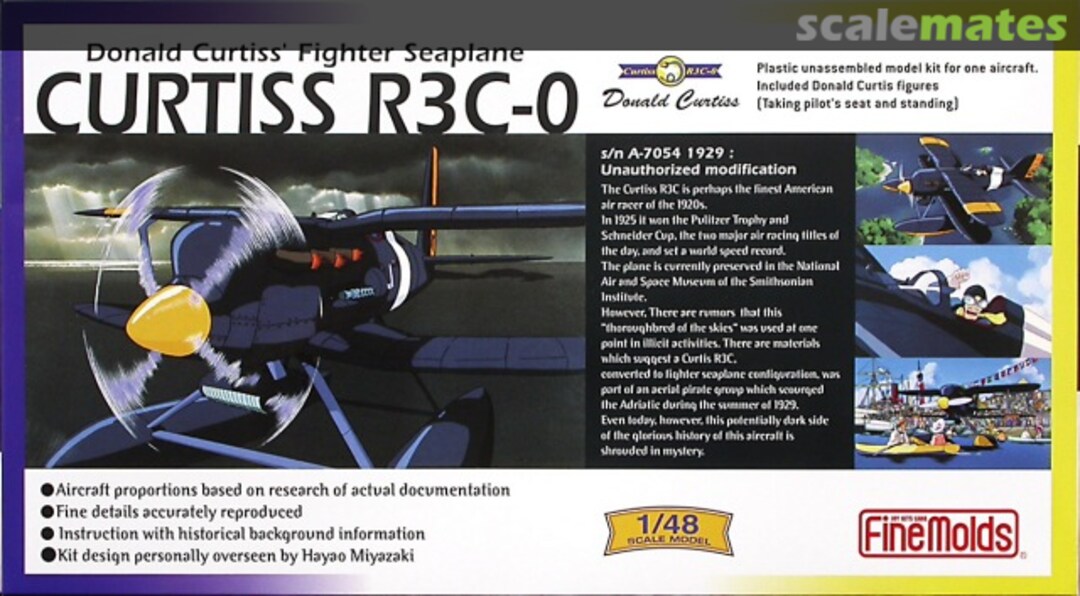 Boxart Curtiss R3C-0 FG2 Fine Molds Boxart Curtiss R3C-0 FG2 Fine Molds